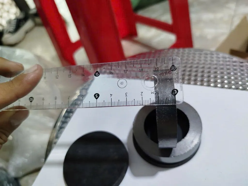 Dây tết graphite tiết diện 10 mm 1 Dây tết graphite tiết diện 10 mm 1