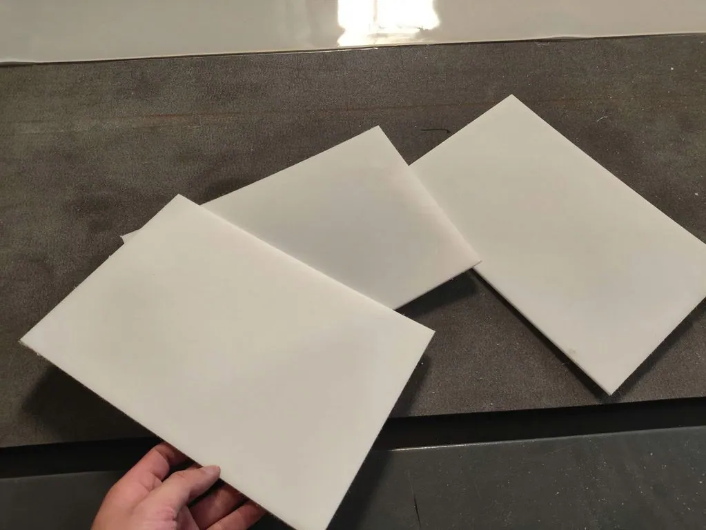 Thanh nhựa PP kích thước 60 mm 2 Thanh nhựa PP kích thước 60 mm 2