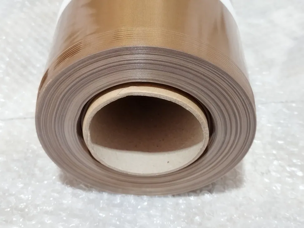 Vải Teflon PTFE dày 0.13 mm — ảnh thực tế Vải Teflon PTFE dày 0.13 mm — ảnh thực tế