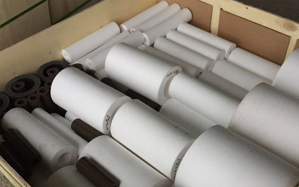 Cây nhựa Teflon ptfe tròn
