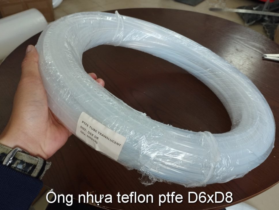 Ong nhua teflon Ptfe D6xD8