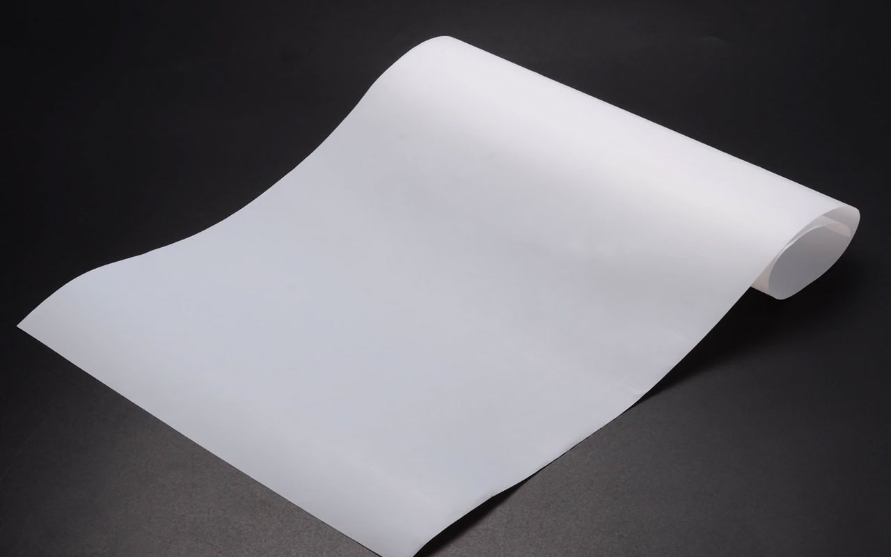 Cuộn nhựa Teflon ptfe màu trắng dày 0.3 mm