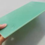 Nhựa phíp thủy tinh xanh ngọc dày 3 ly (mm)