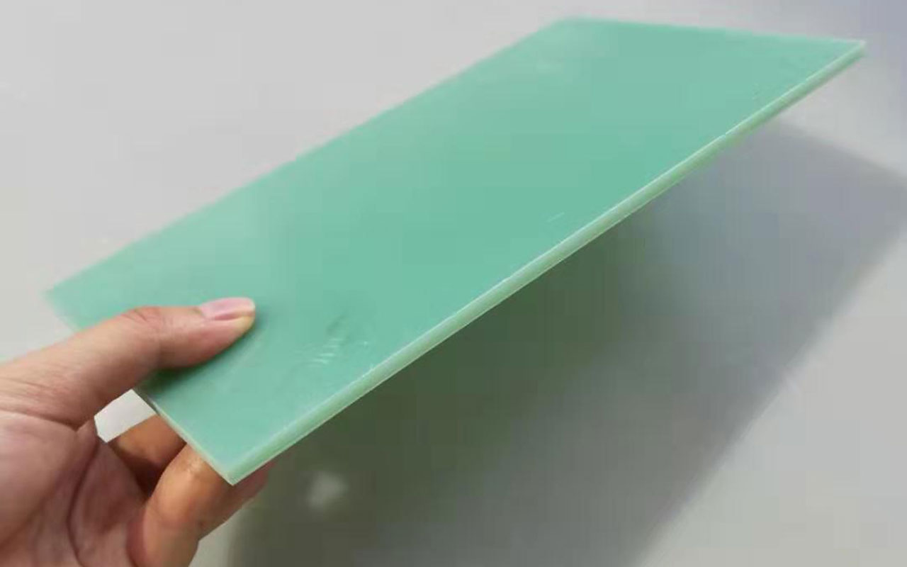 Nhựa phíp thủy tinh xanh ngọc dày 3 ly (mm)