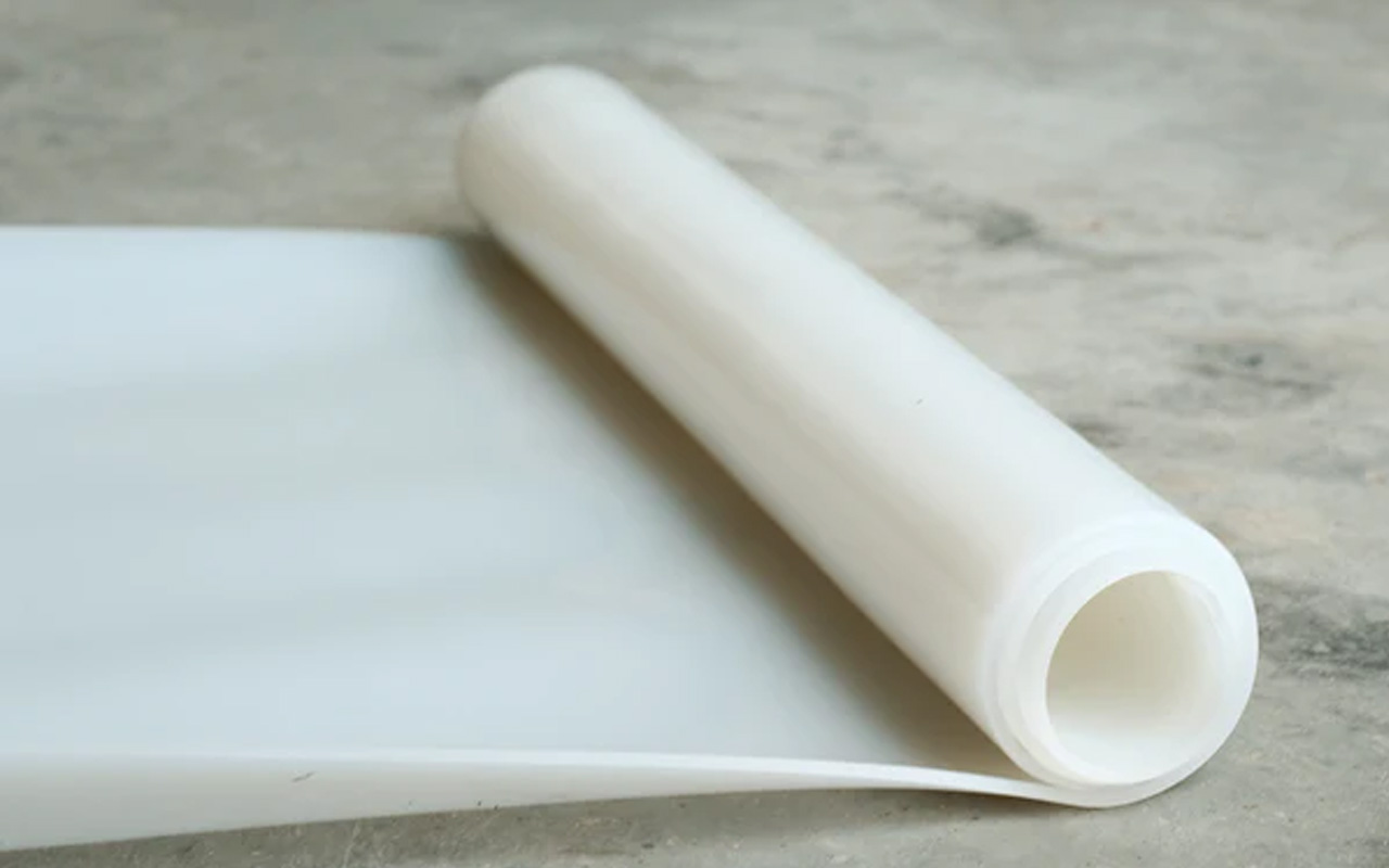 Nhựa Silicon tấm màu trắng khổ rộng 1.5m