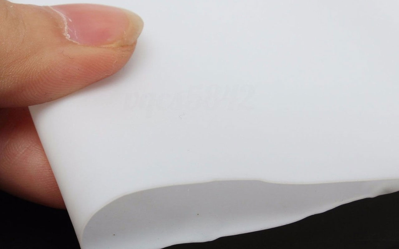 Nhựa teflon ptfe cuộn màu trắng dày 0.5mm (ly)