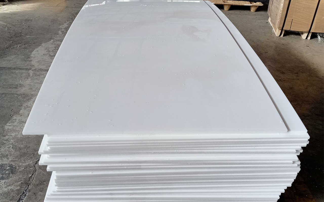 Tấm nhựa HDPE trắng khổ 1mx1m2