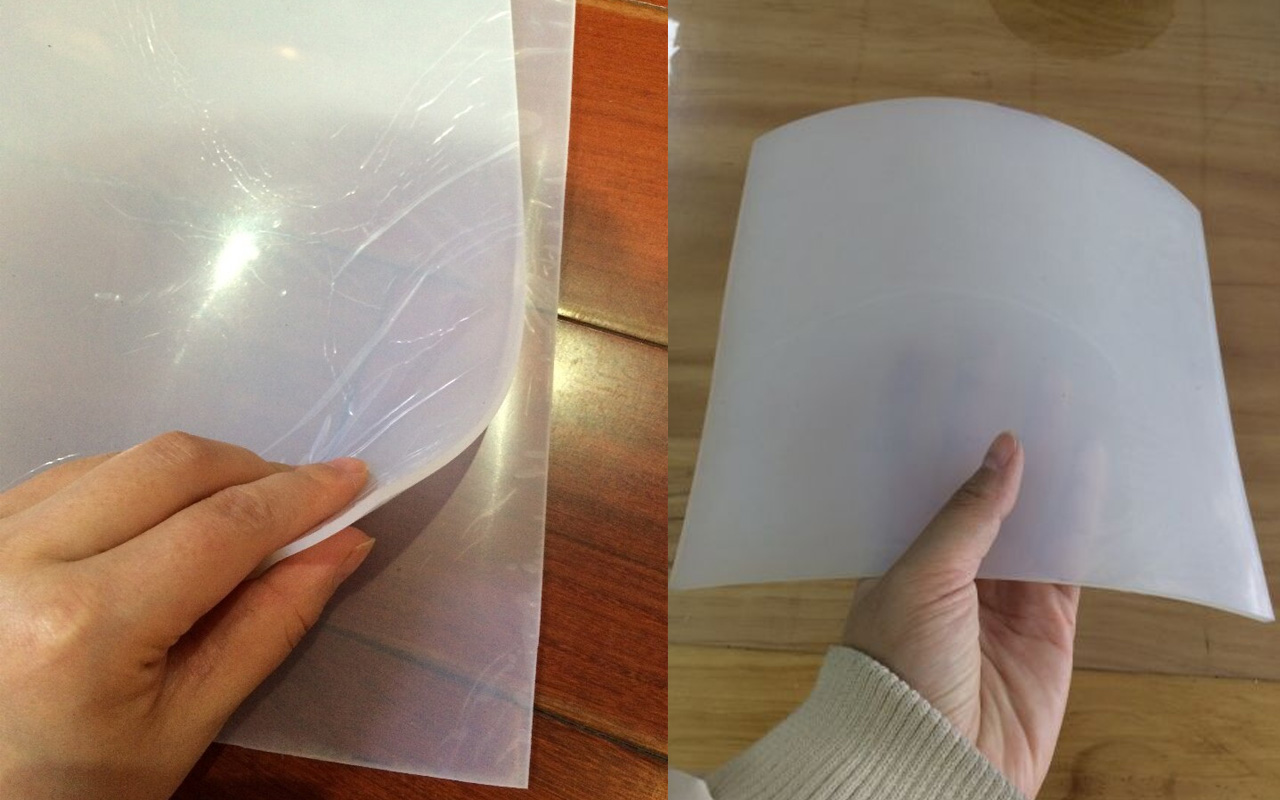 Tấm nhựa Silicon dày 0.5 ly khổ 1.2m