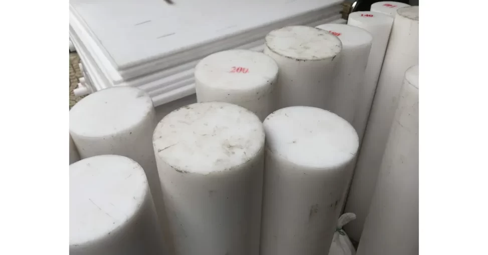 Cây nhựa tròn PE, HDPE màu trắng, màu đen phi 8, 10, 12, 15, 20, 25, 30, 35, 40, 50 tới 300mm
